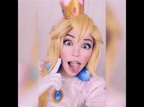 Belle Delphine Pussy Dildo Princess Peach PPV Onlyfans Set。